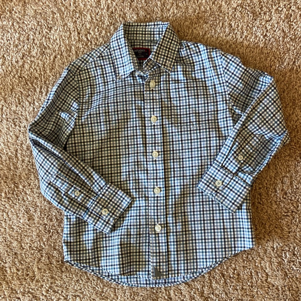 Boys button up shirt